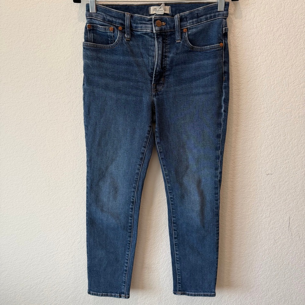 Madewell Mid-Rise Perfect Vintage Jean Medium Wash Denim Size 27